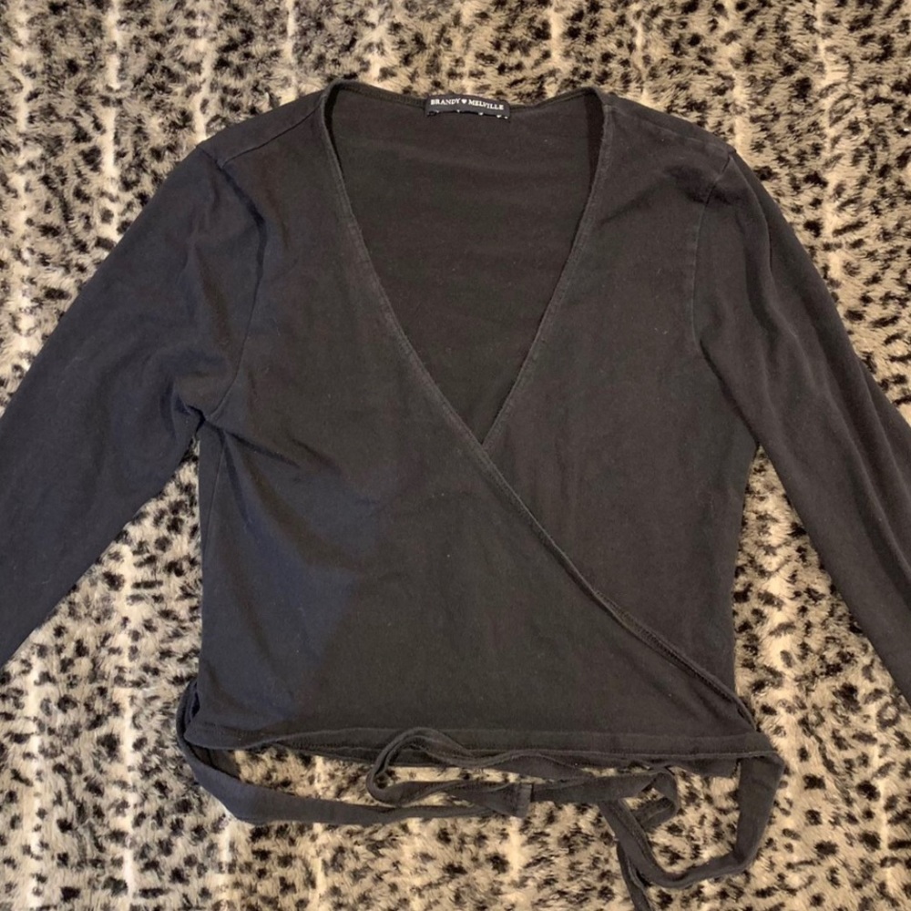 Brandy Melville wrap top